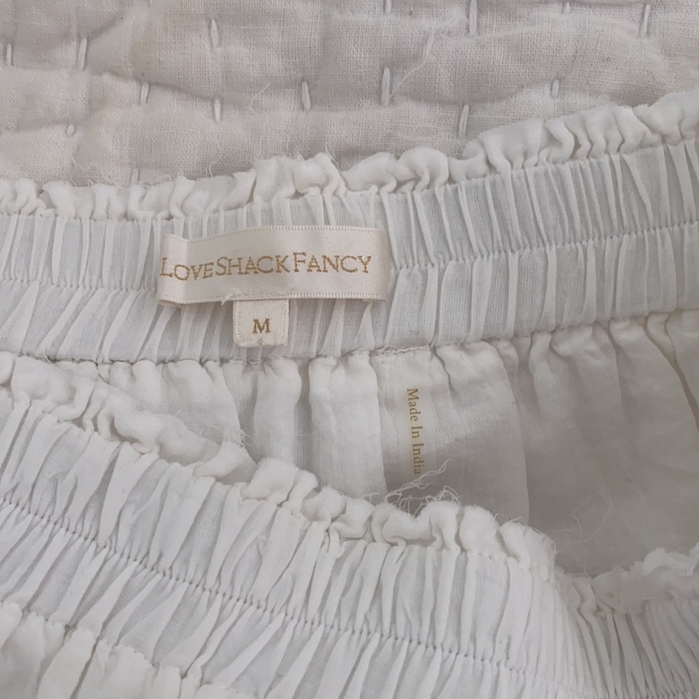 Love Shack Fancy ruffle mini skirt! - Picture 2 of 4